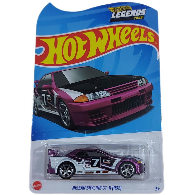 ミニカー Nissan Skyline GT-R R32 Nissan Skyline GTR R32 Hot Wheels Legends 2022 HCW06 - Carrinhos